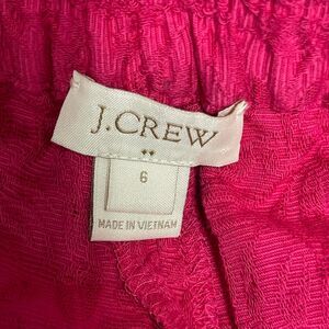 J.Crew Women's Size 6 Pink Tapestry Shorts